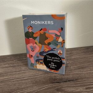 Monikers Party Game Blue Box